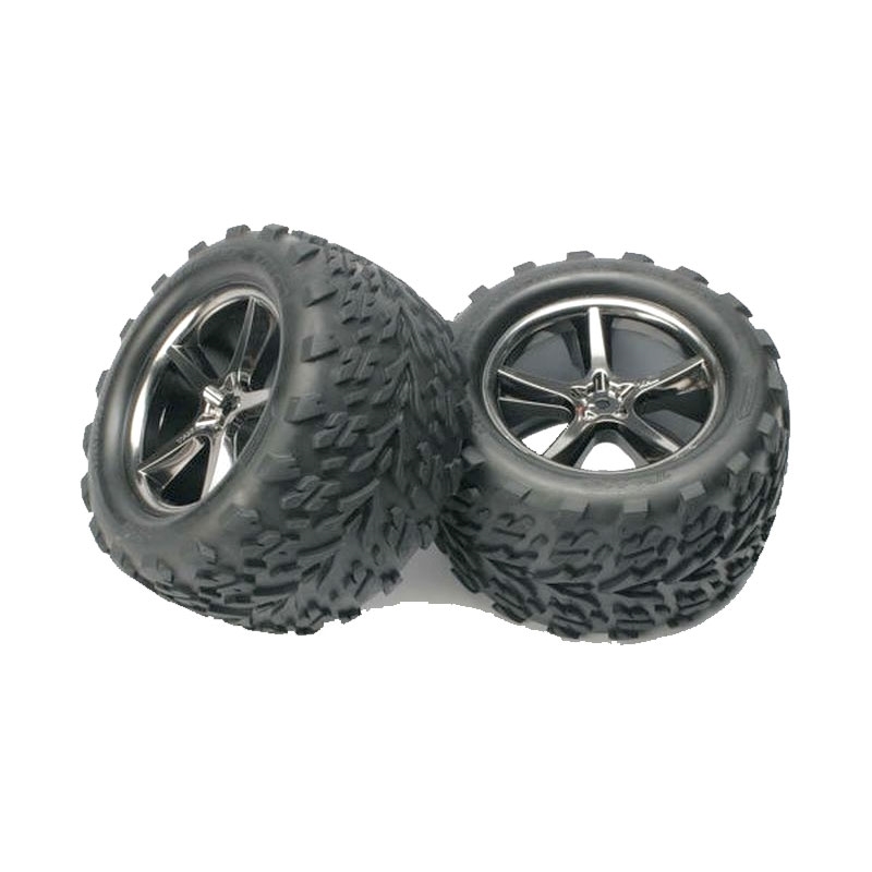 TRAXXAS Gomme Talon su cerchio Gemini Black (2) - [TXX5374A]