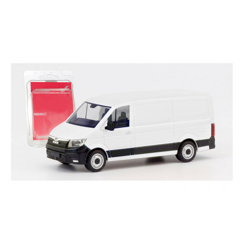 MAN TGE, bianco. HERPA 013857
