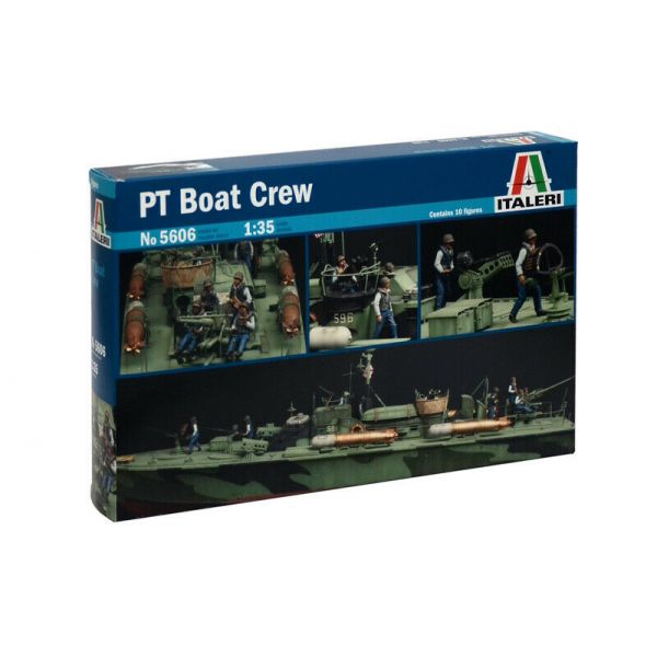 Italeri - Elco 80' Pt Boat Crew 1:35 (Ita5606s)