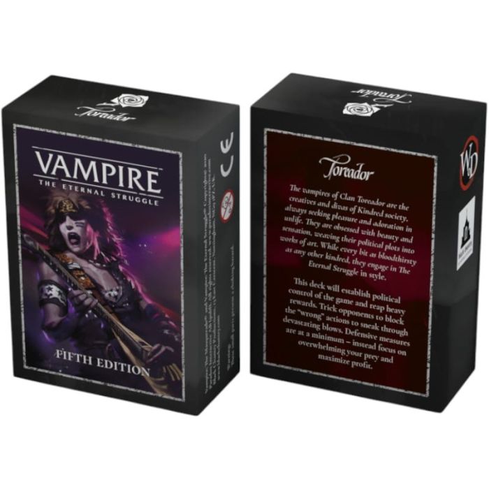 Vampire TES 5th Ed. - Toreador