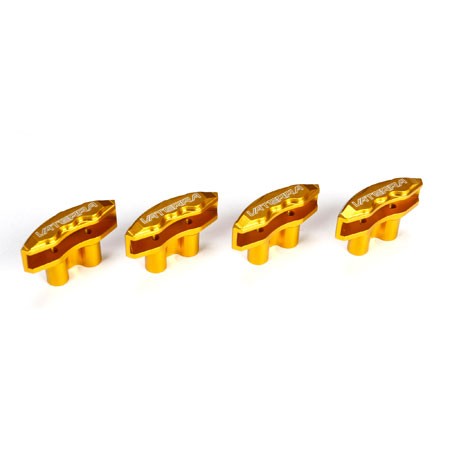 Vaterra Pinze freno in alluminio placcate oro VTR332006