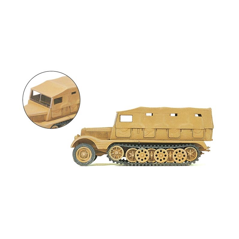 Veicolo tedesco Sdkfz 11, tela chiusa. PREISER 16562