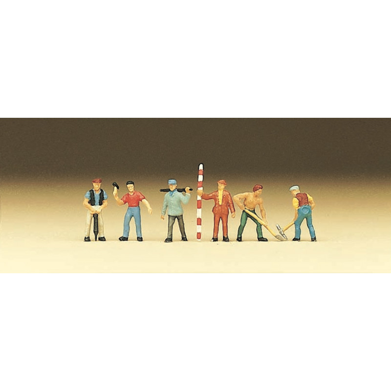 Operatori al lavoro. PREISER 79030