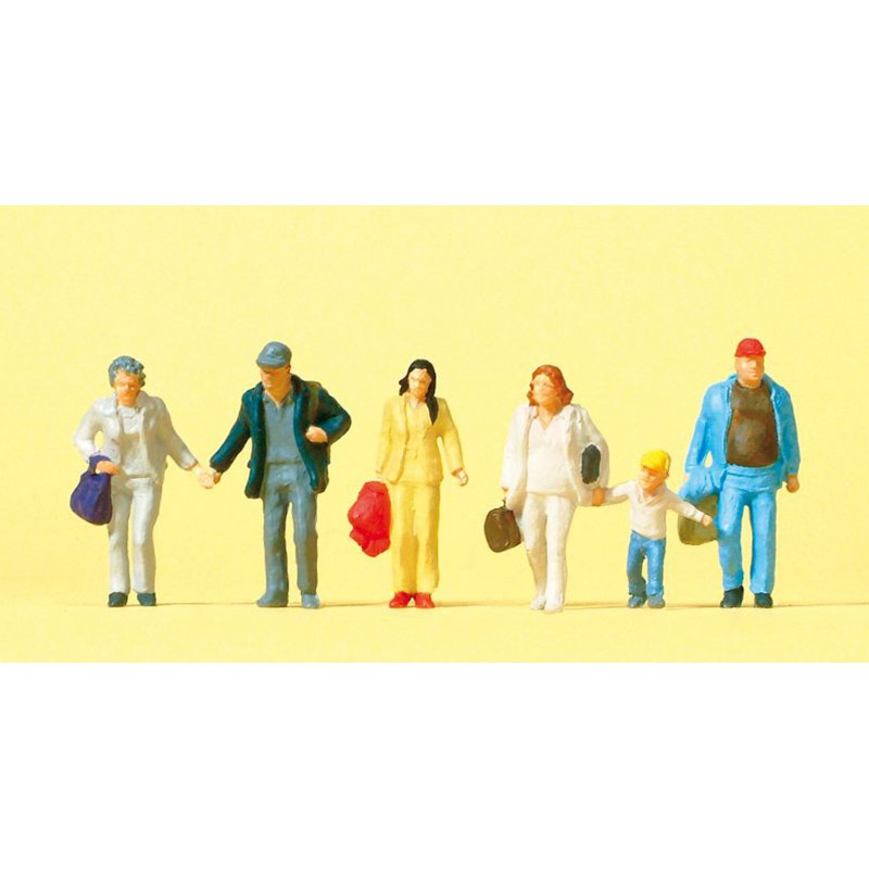 Viaggiatori a piedi. PREISER 14042