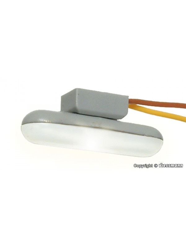 VIESSMANN 6365 Scala HO Lampada a sospensione montaggio sottotetto (led bianco)