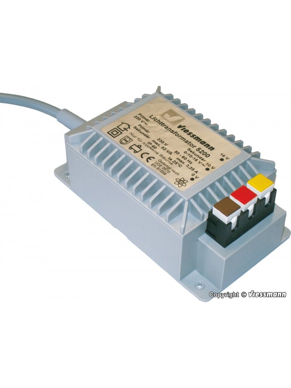 VIESSMANN 5200 Trasformatore per articoli elettromagnetici 16V, 52VA