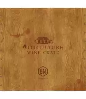 Wine Crate per Viticulture - Contenitore Organizzatore con 6 Scomparti per Gioco e Espansioni - Ghenos Games