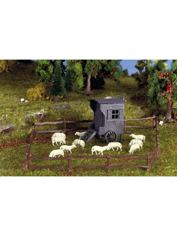 VOLLMER 47717 Scala N In Fattoria: Riparo mobile per pecore