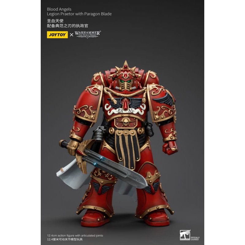 Warhammer The Horus Heresy Action Figure 1/18 Blood Angels Legion Praetor with Paragon Blade 13 cm