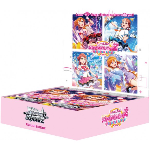 Weiß Schwarz - Love Live! School Idol Festival 2 Miracle Live! - Display da 16 Buste (ENG)