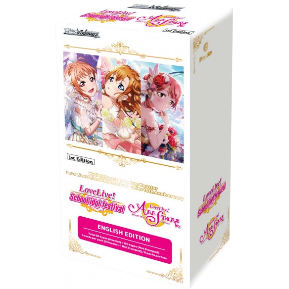 Weiß Schwarz - Love Live! School Idol Festival Series 10th Anniversary - Premium Booster da 6 Buste (ENG)