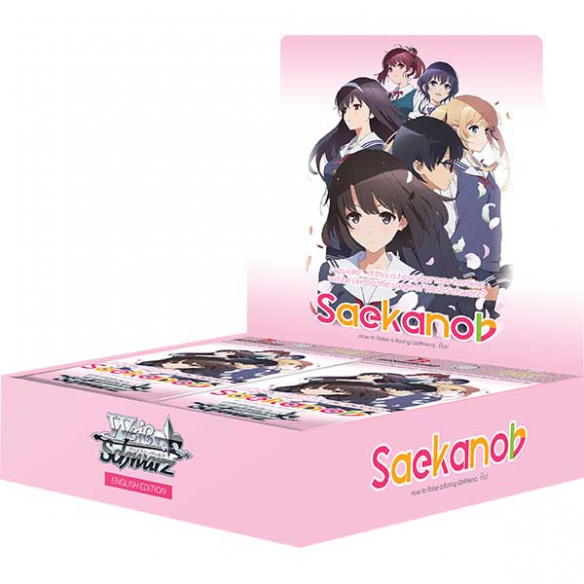 Weiß Schwarz - Saekano: How to Raise a Boring Girlfriend. flat - Display da 16 Buste (ENG)