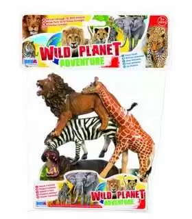 Wild Planet Adventure - Busta 4 Animali Selvaggi