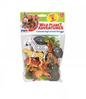 Wild Planet Adventures - Animali della Savana Pack 6 Animali