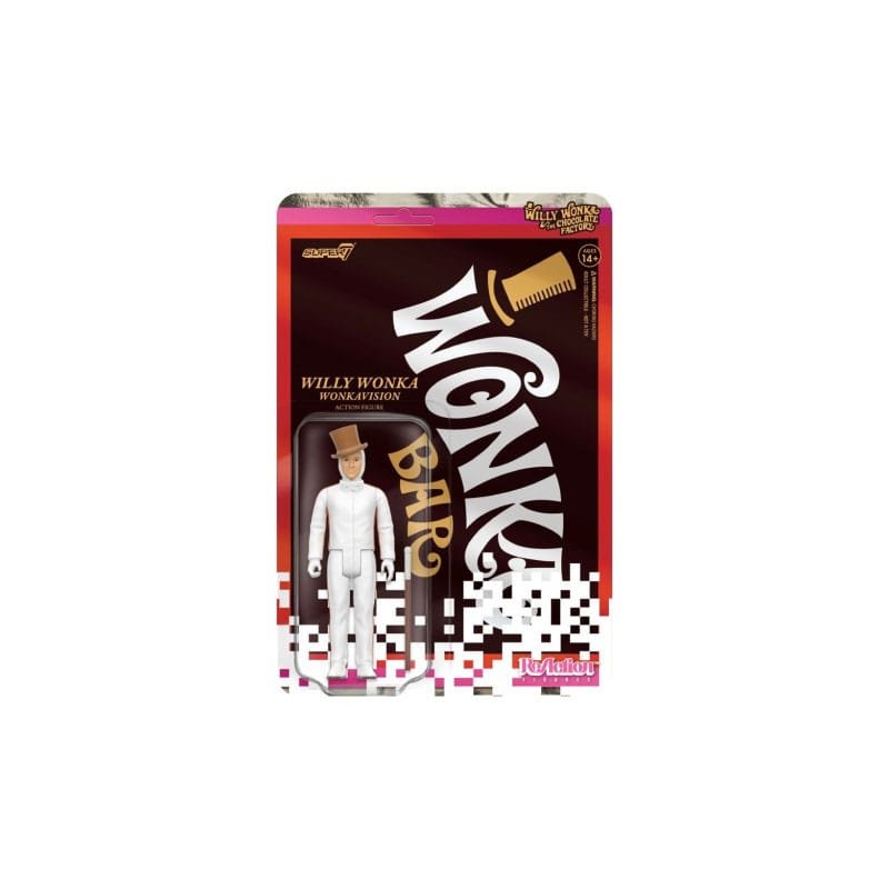 Willy Wonka and the Chocolate Factory (1971) ReAction Action Figure Wave 03 Willy Wonka (White Suit) 10 cm