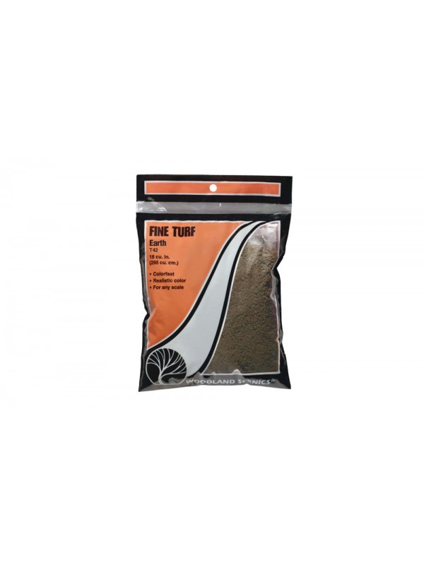 WOODLAND SCENICS T42 Polvere per suolo marrone chiaro