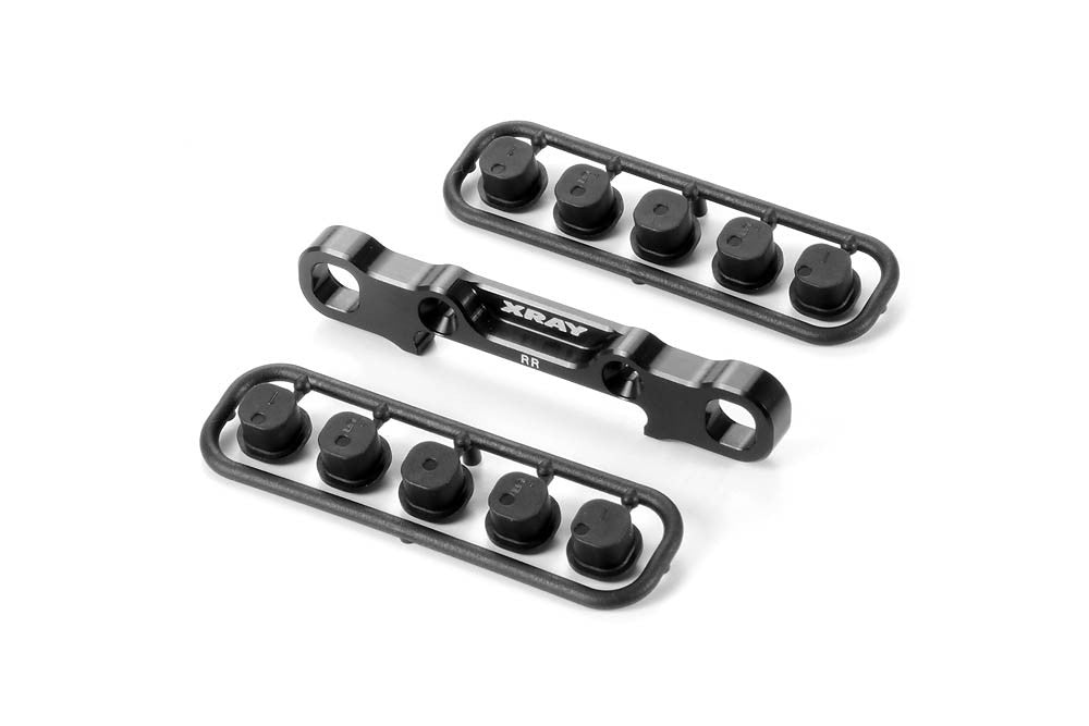 XRay RR alu 7075 T6 bloccaggio ruota posteriore inferiore 353325