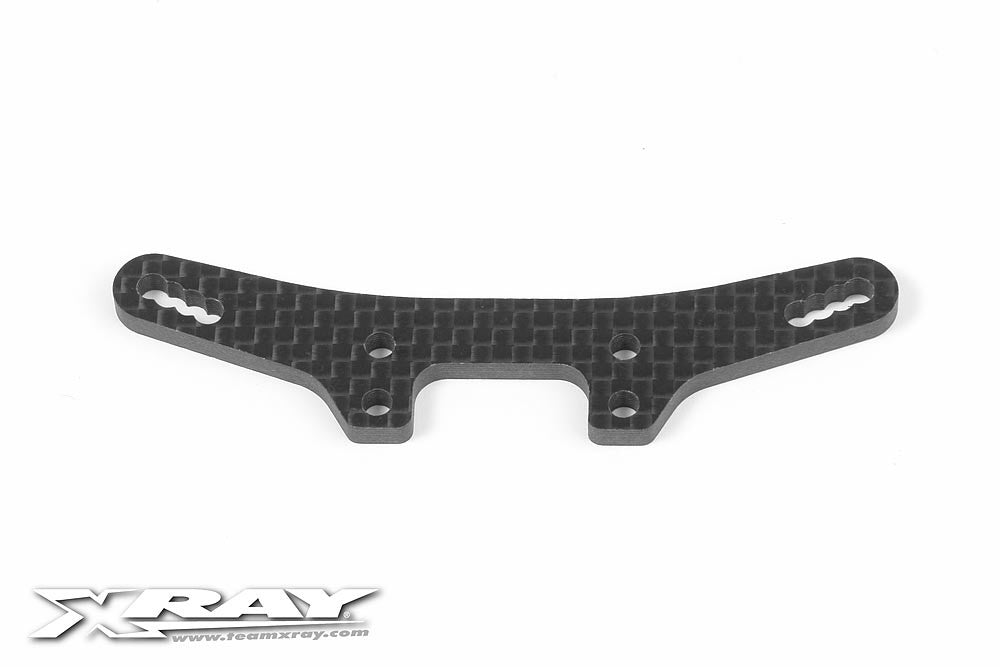 XRay Staffa ammortizzatore anteriore 3,0 mm grafite 302085