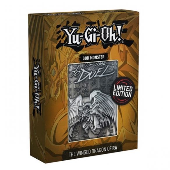 Yu-Gi-Oh! Carta 3D Metallo - Drago Alato Di Ra (Edizione Limitata)