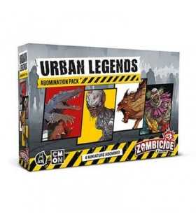 Zombicide Seconda Edizione - Urban Legends Abomination Pack: Nuove Sfide Horror per 1-6 Giocatori, Espansione Asmodee