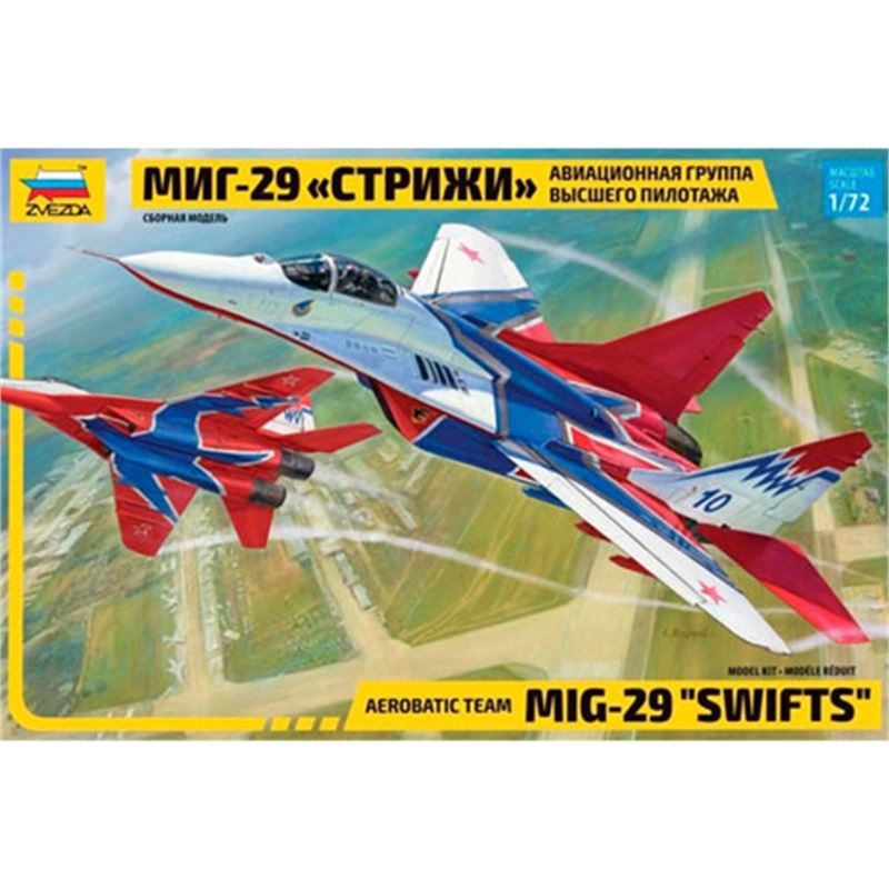 ZVEZDA AEREO MIG-29 SWIFTS AEROBATIC TEAM 1:72 - [ZS7310]